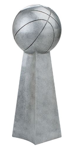 Silver Basketball Sport Tower